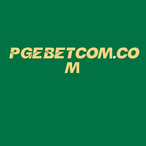 Logo da PGEBETCOM